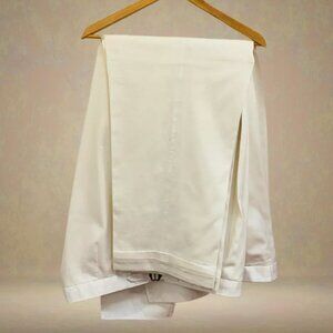 Solbiati/Loro Piana Ivory Summer Cotton Trousers – Big & Tall Quiet Luxury
